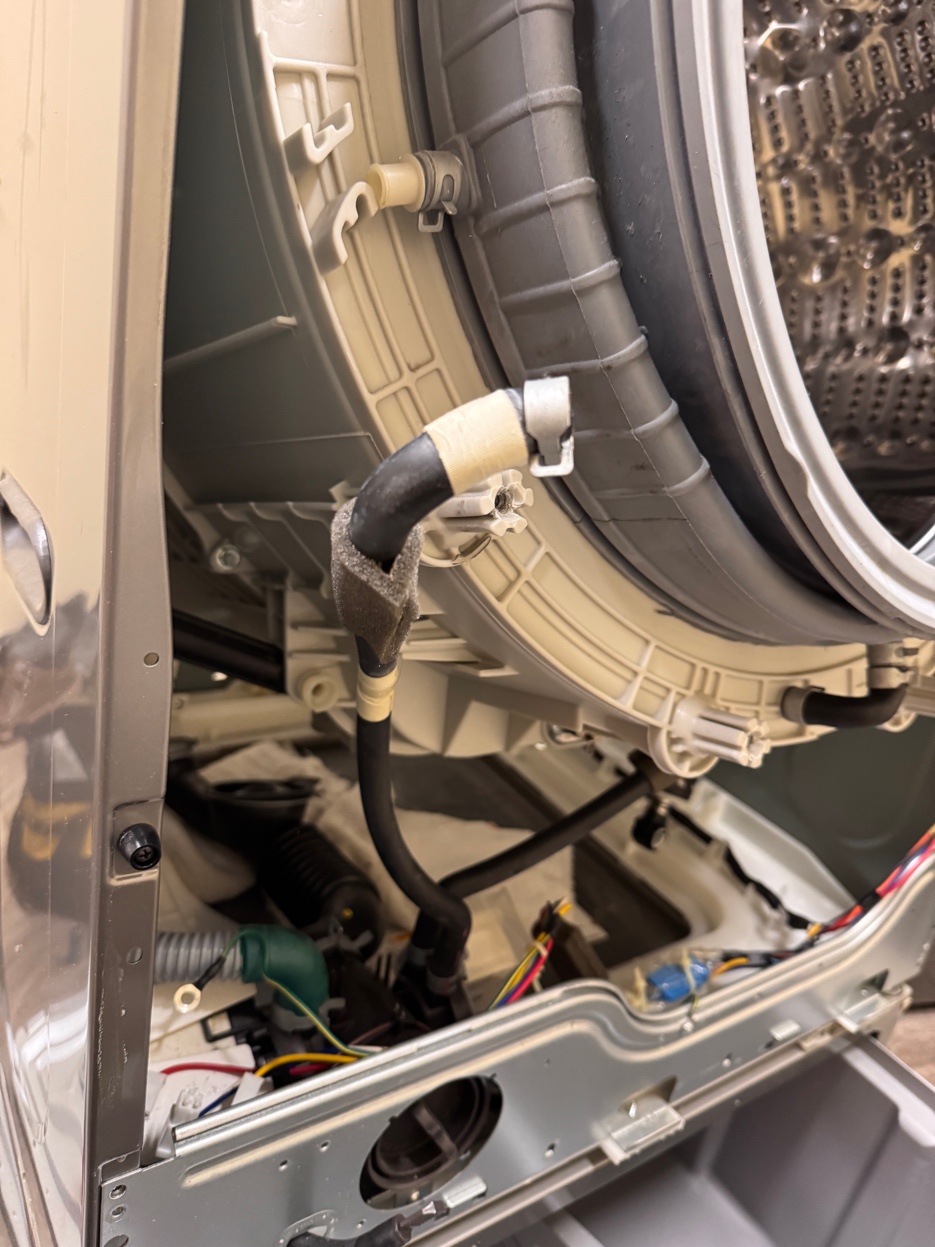 Washer hose and drain system inspection